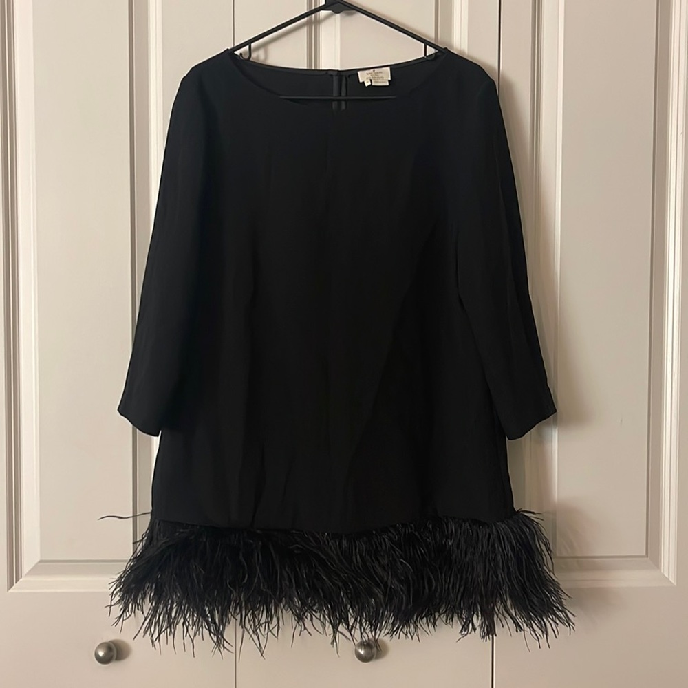 Kate Spade Feather Party Dress